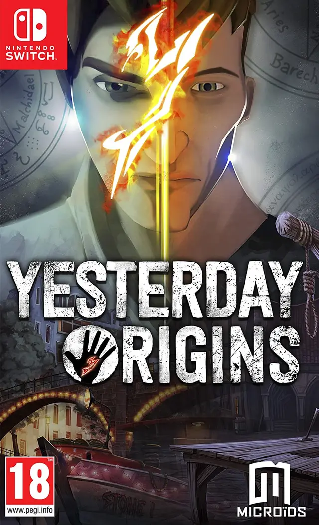 Yesterday Origins Nintendo Switch okładka gry