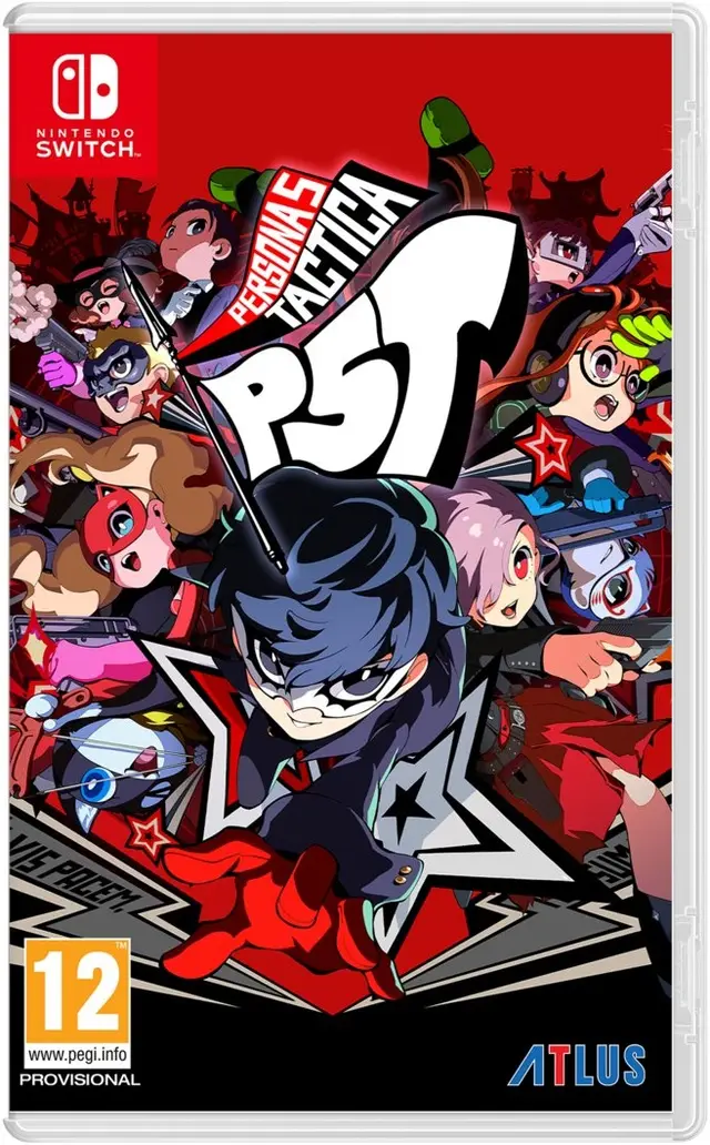 Persona 5 Tactica Nintendo Switch okładka gry
