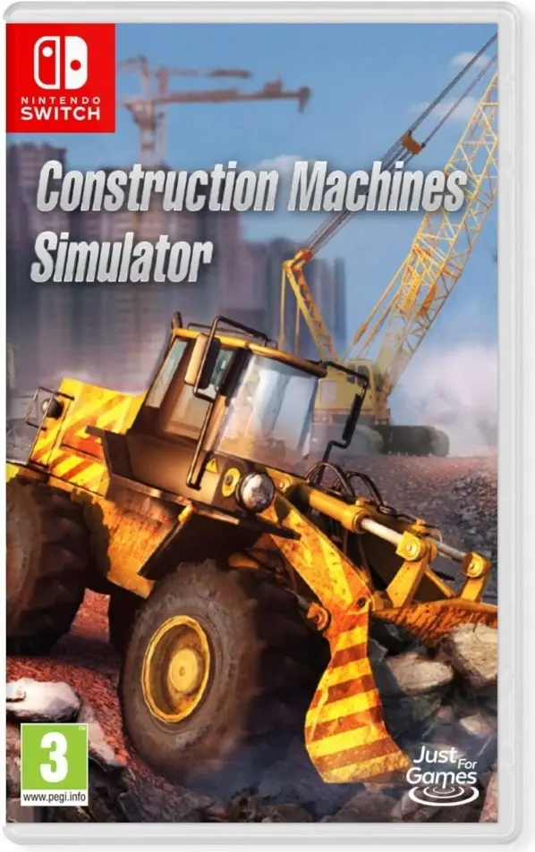 Construction Machines Simulator Nintendo Switch okładka gry