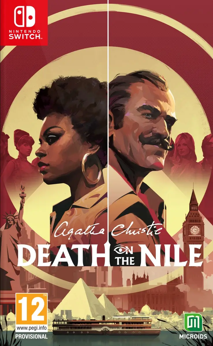 Agatha Christie Death on the Nile Nintendo Switch okładka gry