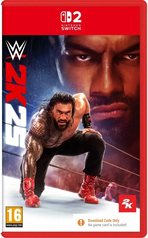 Okładka gry WWE 2K25 na Nintendo Switch 2 - najlepsza oferta