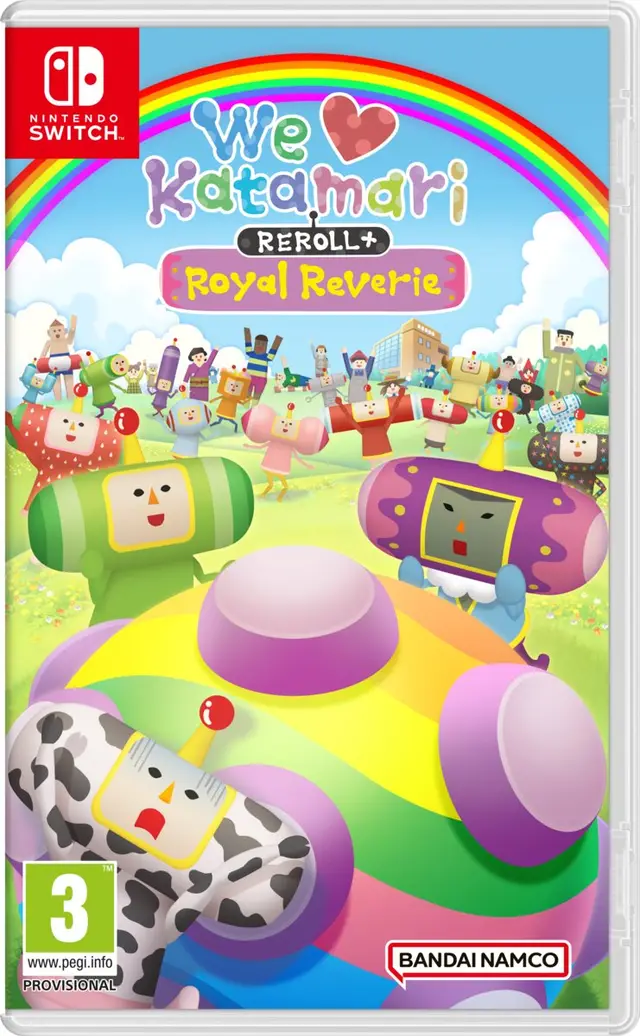 We Love Katamari REROLL+ Royal Reverie Nintendo Switch okładka gry