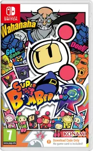 Super Bomberman R Nintendo Switch okładka gry