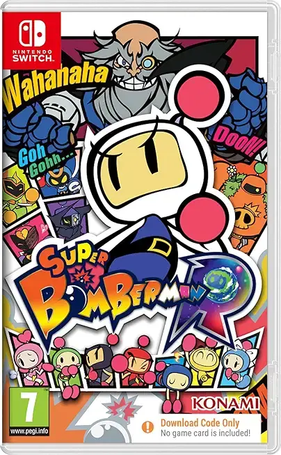 Super Bomberman R Nintendo Switch okładka gry