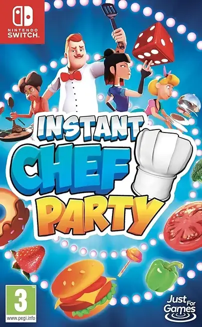 Instant Chef Party Nintendo Switch okładka gry