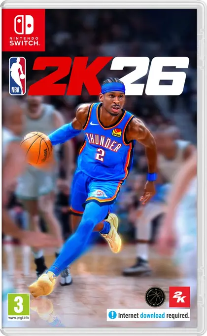 NBA 2K26 Nintendo Switch okładka gry