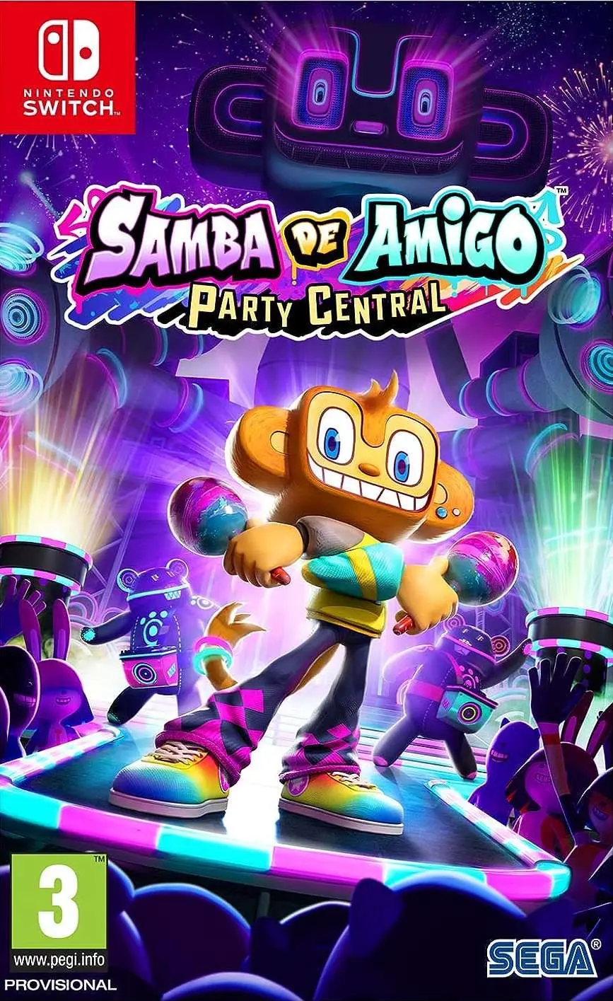 Samba de Amigo: Party Central Nintendo Switch okładka gry