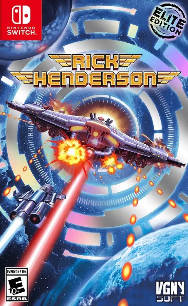 Rick Henderson Elite Edition Nintendo Switch okładka gry