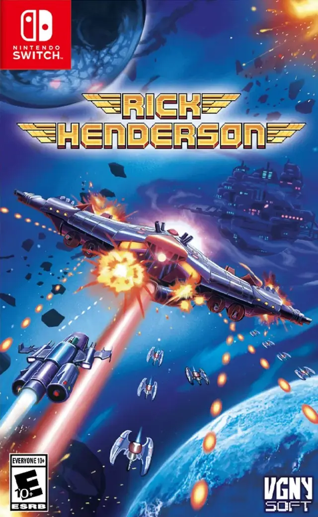 Rick Henderson Nintendo Switch okładka gry