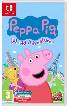 Świnka Peppa: Światowe Przygody Nintendo Switch okładka gry