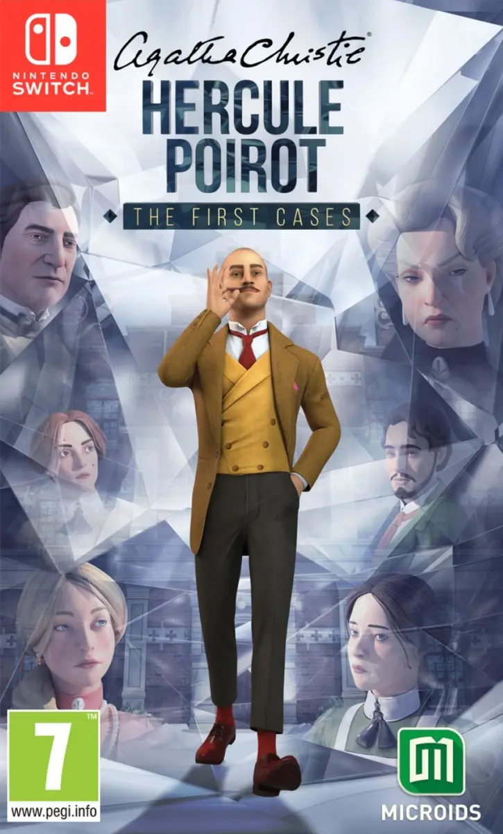 Okładka gry Agatha Christie Hercule Poirot The First Cases na Nintendo Switch Okładka gry Agatha Christie Hercule Poirot The First Cases na Nintendo Switch