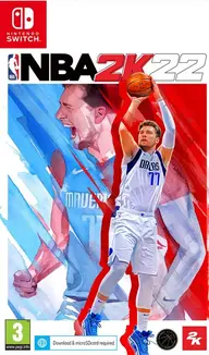 NBA 2K22 Nintendo Switch okładka gry