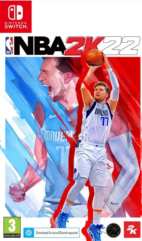 NBA 2K22 Nintendo Switch okładka gry