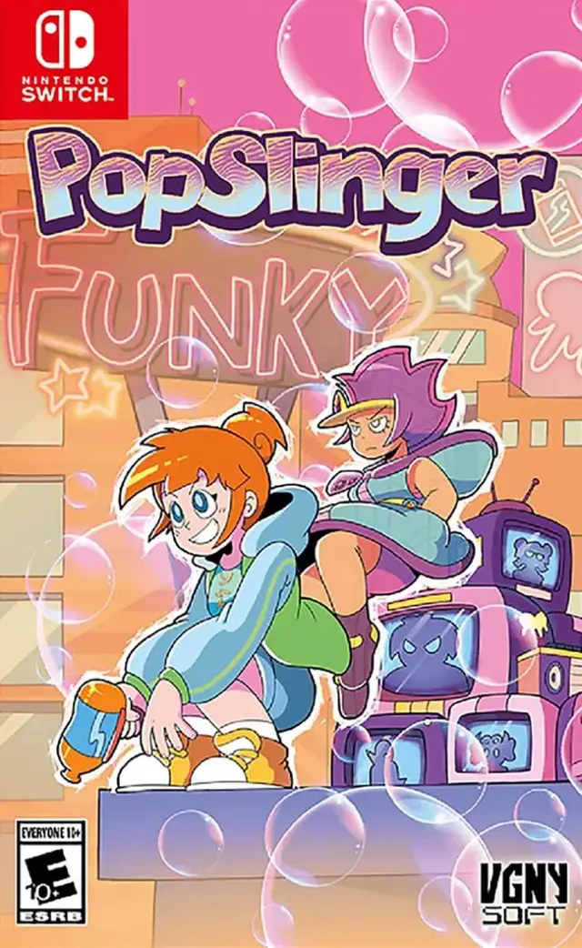 PopSlinger Nintendo Switch okładka gry