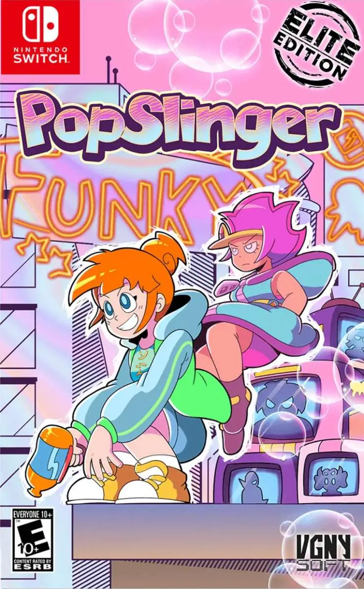 PopSlinger Elite Edition Nintendo Switch okładka gry