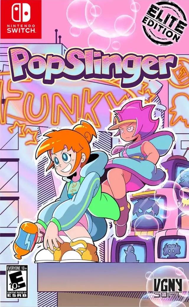 PopSlinger Elite Edition Nintendo Switch okładka gry
