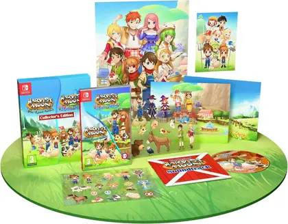 Harvest Moon: The Lost Valley / Harvest Moon: Skytree Village Collector's edition Nintendo Switch okładka gry
