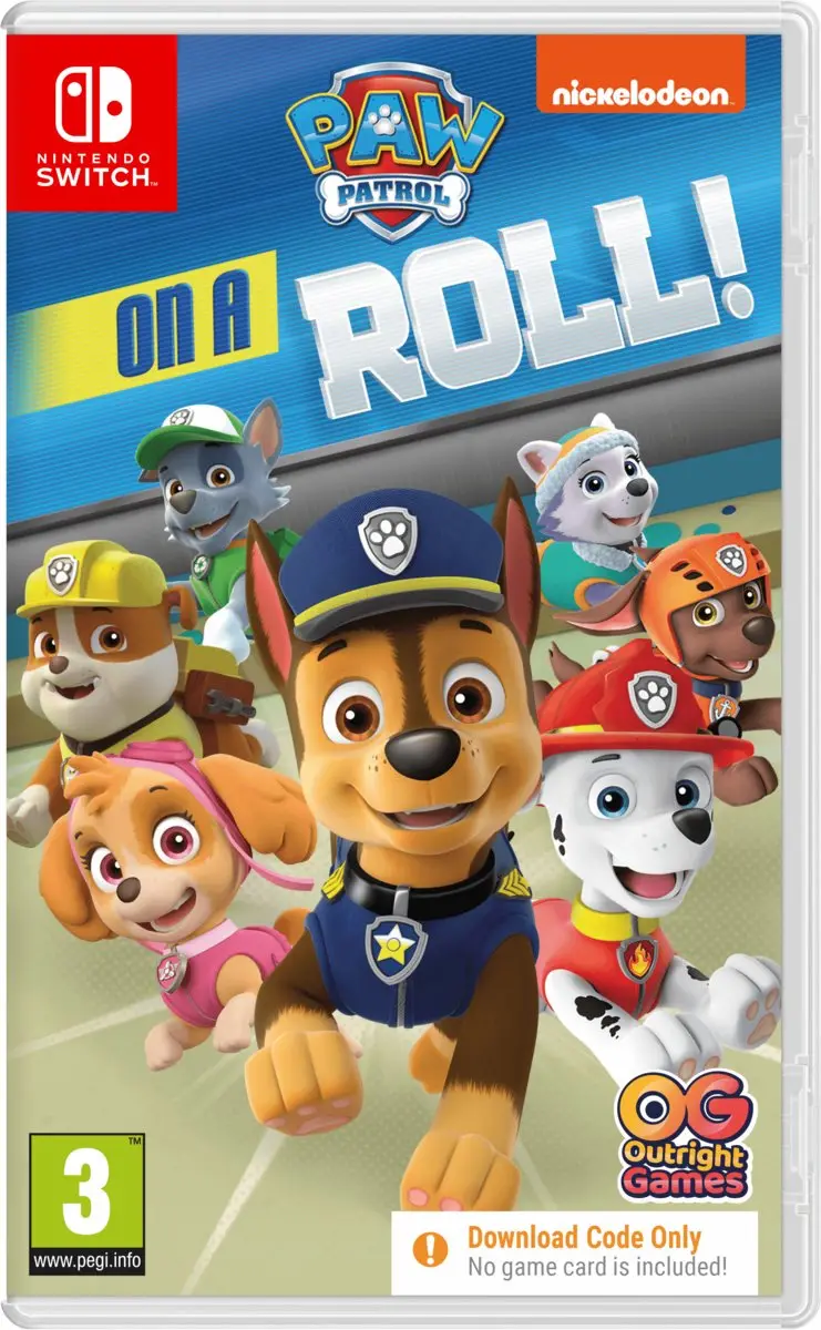 Psi Patrol: Rusza do akcji Nintendo Switch okładka gry
