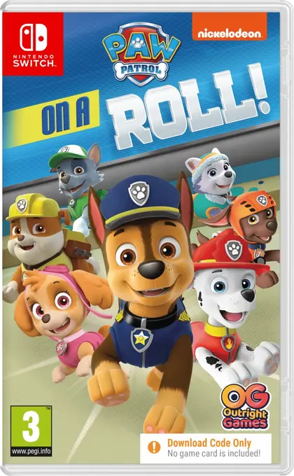 Psi Patrol: Rusza do akcji Nintendo Switch okładka gry