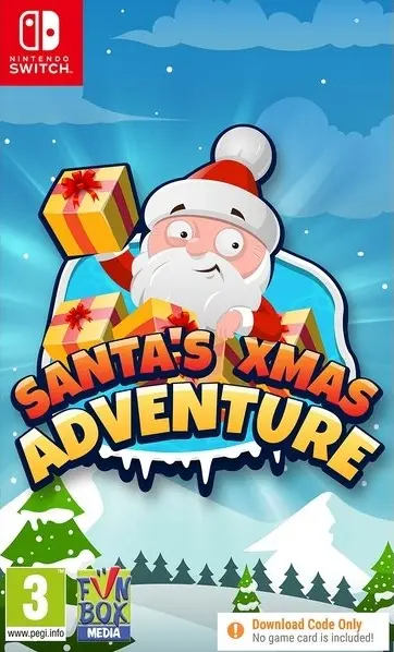 Okładka gry Santa's Xmas Adventure na Nintendo Switch Okładka gry Santa's Xmas Adventure na Nintendo Switch