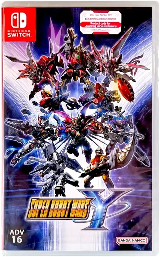 Super Robot Wars Y Nintendo Switch okładka gry