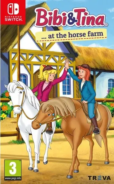 Bibi & Tina at the Horse Farm Nintendo Switch okładka gry