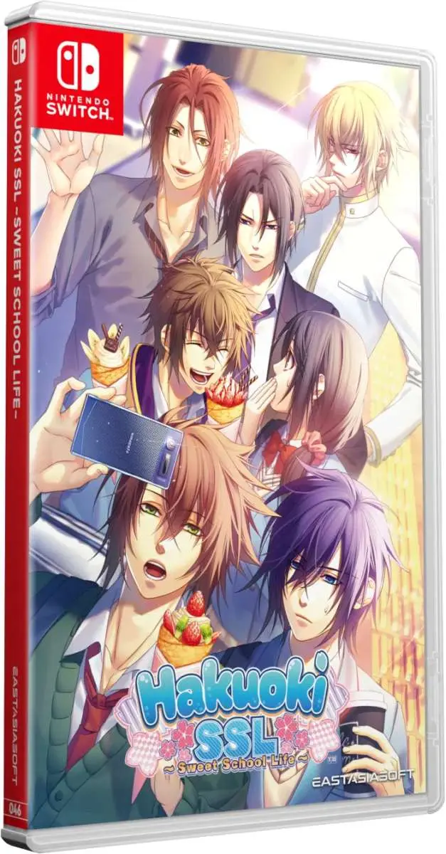 Hakuoki SSL ~Sweet School Life~ Nintendo Switch okładka gry