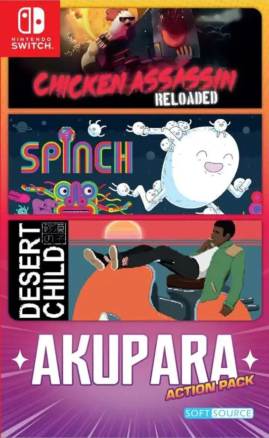 Akupara Action Pack Nintendo Switch okładka gry