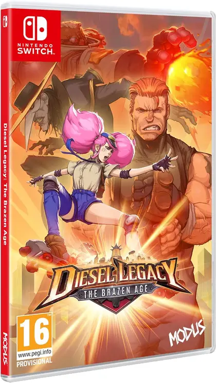 Diesel Legacy The Brazen Age Nintendo Switch okładka gry