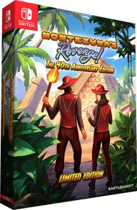 Montezuma's Revenge The 40th Anniversary Edition Limited Edition Nintendo Switch okładka gry