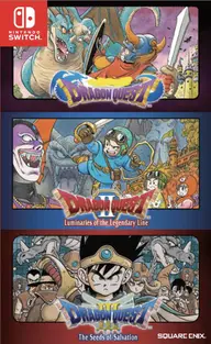 Dragon Quest Trilogy Nintendo Switch okładka gry
