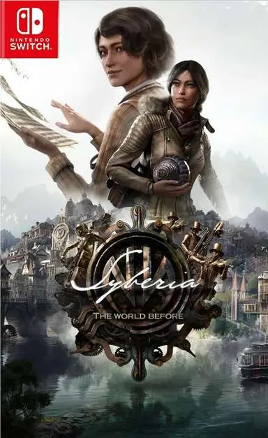Syberia The World Before 20 Year Edition Nintendo Switch okładka gry