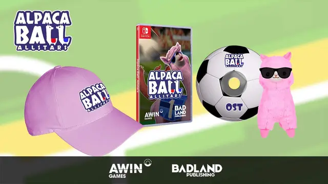 Alpaca Ball Allstars Collector's Edition Nintendo Switch okładka gry