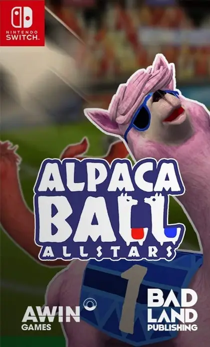 Alpaca Ball Allstars Nintendo Switch okładka gry