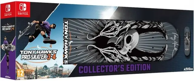 Tony Hawk's Pro Skater 3 + 4 Collectors Edition Nintendo Switch okładka gry