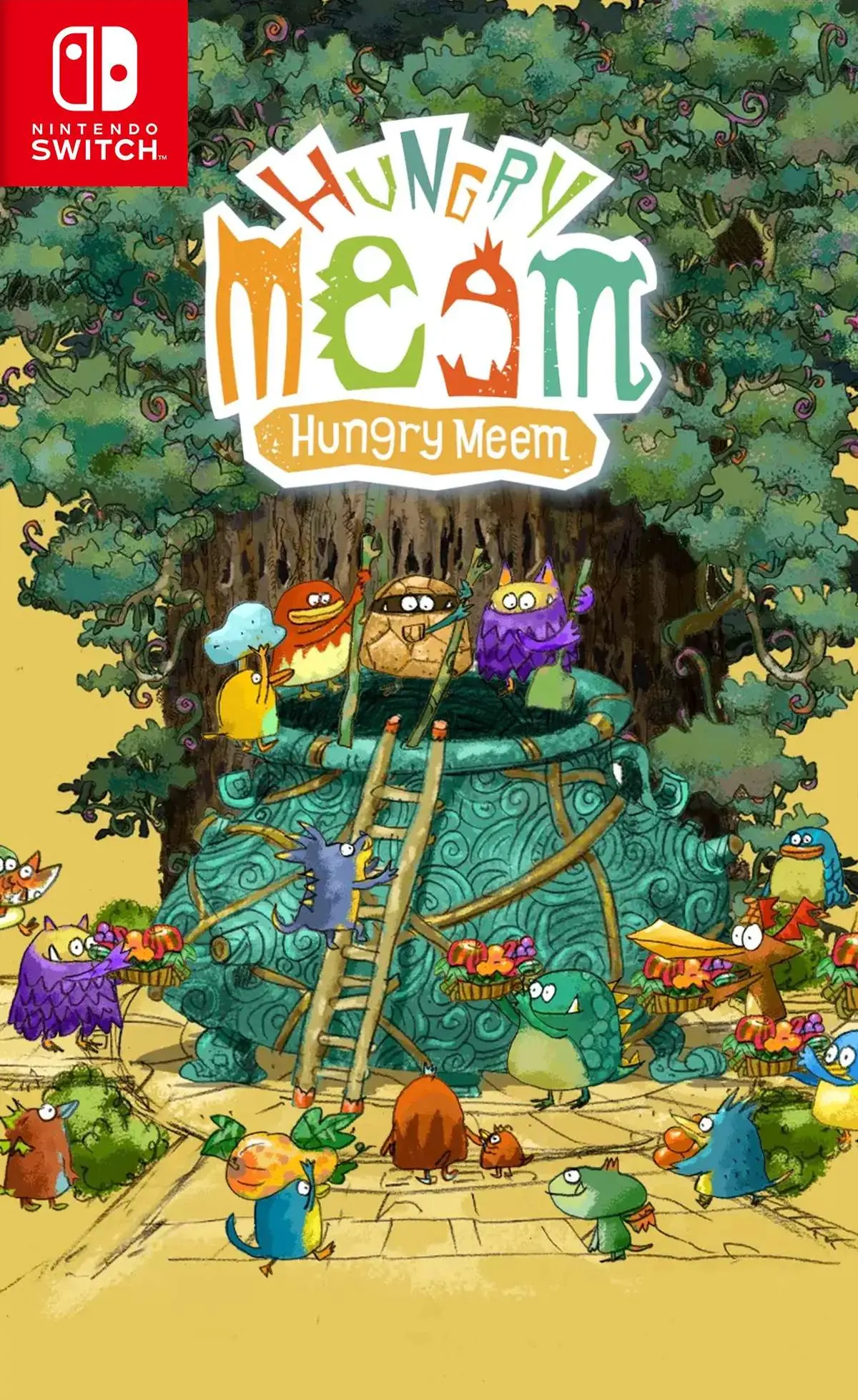Okładka gry Hungry Meem na Nintendo Switch - najlepsza oferta