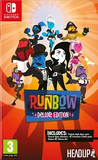 Runbow Deluxe Edition Nintendo Switch okładka gry