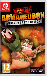 Worms Armageddon Anniversary Edition Nintendo Switch okładka gry