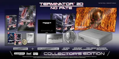 Terminator 2D: No Fate Collector's Edition Nintendo Switch okładka gry