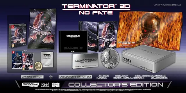 Terminator 2D: No Fate Collector's Edition Nintendo Switch okładka gry
