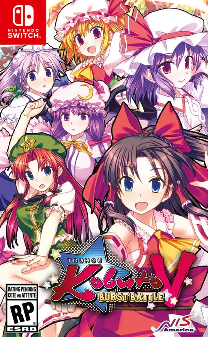Touhou Kobuto V: Burst Battle Nintendo Switch okładka gry