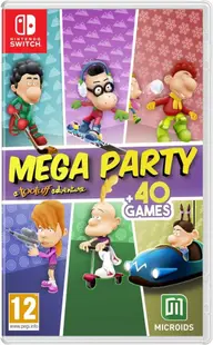 A Mega Party A Tootuff Adventure Nintendo Switch okładka gry