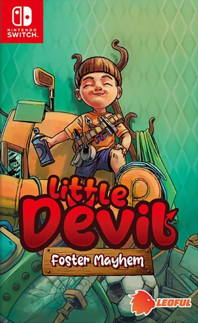 Little Devil: Foster Mayhem Nintendo Switch okładka gry