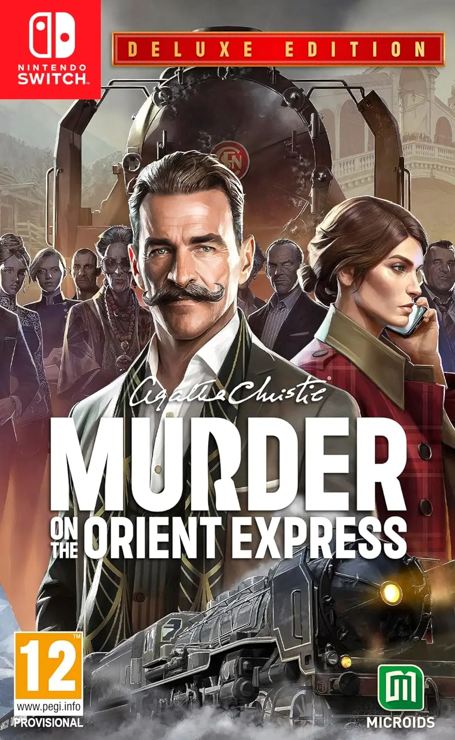Agatha Christie Murder on the Orient Express Nintendo Switch okładka gry