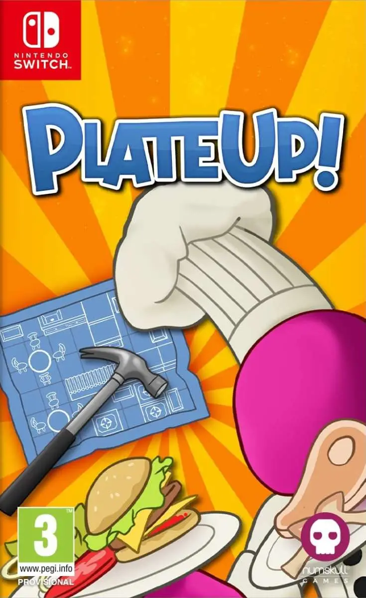 PlateUp! Nintendo Switch okładka gry