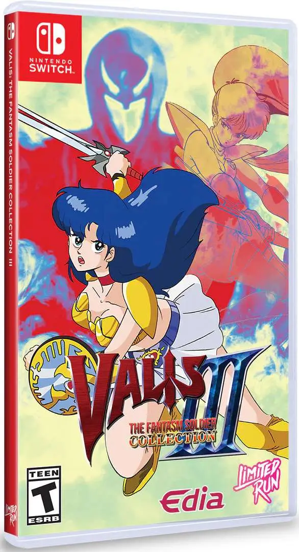 VALIS: The Fantasm Soldier Collection III Nintendo Switch okładka gry
