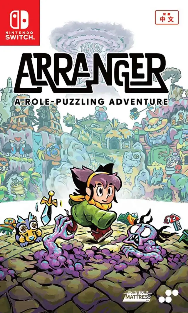 Arranger: A Role-Puzzling Adventure Nintendo Switch okładka gry