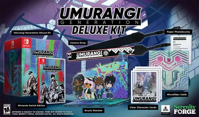 Umurangi Generation Deluxe Kit Nintendo Switch okładka gry