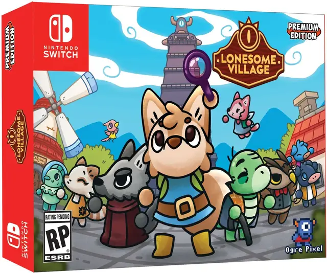 Lonesome Village Retro Edition Nintendo Switch okładka gry