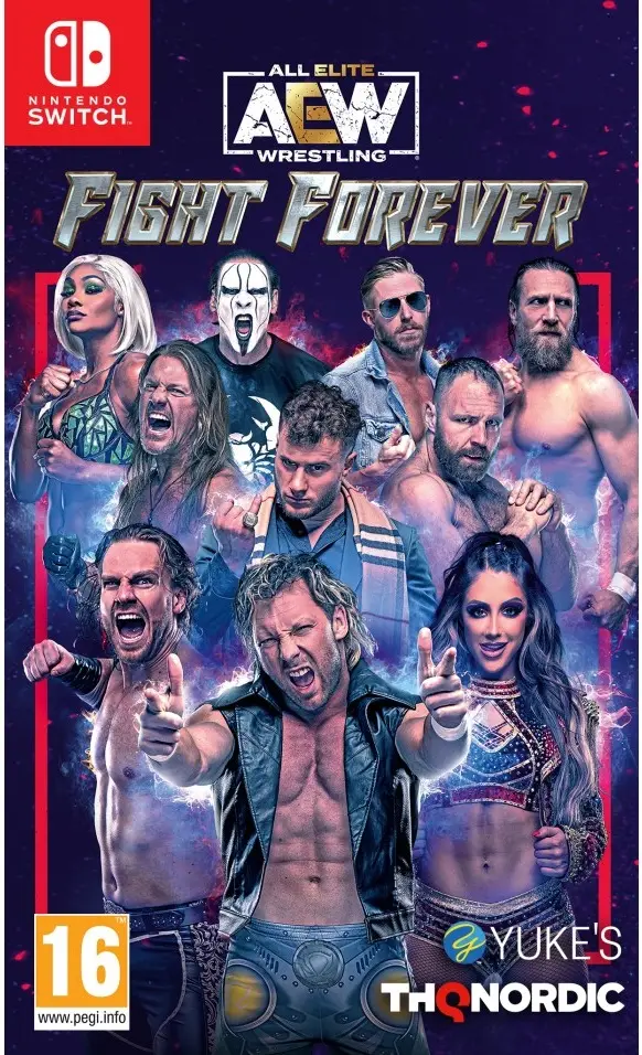 AEW Fight Forever Nintendo Switch okładka gry